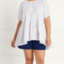 Hill House New  The Francesca Top White Size Medium Photo 0