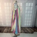 Mara Hoffman  rainbow striped long sundress with pockets size medium Photo 7