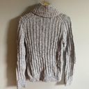 Banana Republic  Italian Yarn Wool Blend Chunky Knit Turtleneck Sweater Photo 11