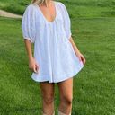 Free People Bop Around White Romper Photo 2