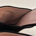 Gucci  Maxime Black Suede Crystal Horsebit Open Toe Mules High Heel Sandals 37.5 Photo 2