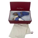 Salvatore Ferragamo  Riki Calfskin Gancini Bit Thong Sandals Size 9C Photo 12