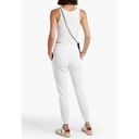 The Range  - Ribbed Cotton Blend Track Pants in White Photo 6