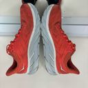 Hoka One One Womens Clifton 7 Running Shoes Orange Gray Size 8.5 Photo 4