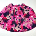 Cynthia Rowley Floral Watercolor A-line Skirt Photo 4