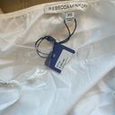 Rebecca Minkoff  Tiffany Off-the-Shoulder Embroidered Poplin Top Photo 5