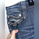 GRACE IN LA Grace In L.A. (GLA) Bling Y2K Vintage Crystal Denim Capri Style Jeans - Size 13 Photo 5