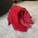 Bandolino Red Suede Boots Photo 1