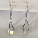 Harper NIB  Rae Sterling Swarovski Dangle Earrings Photo 1