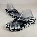 DKNY  Black Women's Signature Wedge Platform Sandals size 9 A18 Photo 1