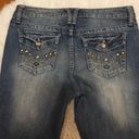 Apt. 9  Studded fold Down pocket bootcut jeans Photo 4