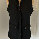 J. McLaughlin  Black Quilted Full Zip Vest Photo 0