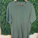 Nike Green Yoga Oversized Short Sleeve Size Large Photo 0