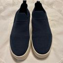 J Slides Hilo Knit Platform Slip On Shoes Women’s Size 7 Navy Blue Fabric Mesh Photo 0