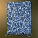 Old Navy  Anchor Scarf with Fringe Color Me Blue Photo 1