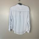 Rails  Elle Lilac White Striped Popover Button Down size medium Photo 6