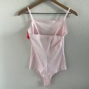 Spanx NWT  Ribbed Cami Bodysuit Ice Pink 20360R Small Photo 1