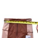 Lululemon  Women’s 2 Hike To Swim Biker Shorts Brown Tan Colorblock Athletic New Photo 5