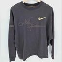 Nike  Sportswear Maria Sharapova X La Cortez women's Gray Sweater New Size Medium Photo 1