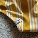 Rhythm . Trinidad Striped Bikini Set in Chartreuse Size Medium Photo 7