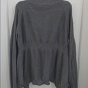 DKNY Grey Cardigan with Flower Photo 2