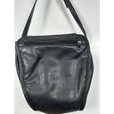 Vintage Womens Purse 80s 90s Anton Black Retro Shoulder Bag Photo 4