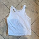 Athleta White Athlete Girl Tank Top Photo 0