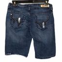 Bermuda South Pole Distressed  Denim Jean Shorts size 7 Photo 3