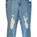 Good American NWT  SZ 16 Good Vintage Distressed Jeans Photo 0