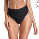 Relleciga Women's Black High Cut High Waisted Bikini Bottom Photo 0