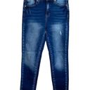 KanCan USA KanCan Dark Wash High Rise Ankle Skinny Jeans Photo 0