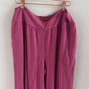 Sweaty Betty  Pink Modal Wide Leg High Waist Comfy Pants Athleisure Large Photo 2