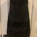 White House | Black Market  Strapless formal black dress Photo 1