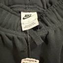 Nike Women’s  Jogger Sweatpants Mid Rise Black Gold Logo Plus Size 3X NWT Photo 2