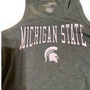 Michigan State Colosseum Women SZ Medium Green Tank Top Shirt Tri Photo 2