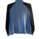 Oleg Cassini Pre Owned Women’s  Petite Two Tone Full Zip Warm Up Jacket AthleticW Photo 1