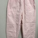 Cherokee Vintage  Women Pull On Pink Straight Leg Pants 100% Cotton Y2K Retro 14 Photo 0