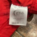 Zyia Active Red Bomber Bra Size M Photo 6