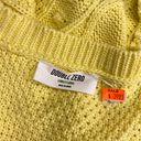 Double Zero NWT  Pastel Yellow Preppy Crochet Sweater Vest Tank Photo 6