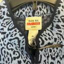 Ruby  Road blue stretch full zip leopard print Petite Large ladies vest NEW Photo 7