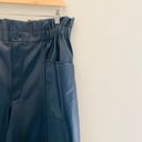 Madewell // NWOT Leather Pull On Paperbag Pants Photo 7