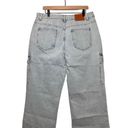 Princess Polly ‎ Pimaga Wide Leg Cargo Jeans Light Wash Denim Jeans Size 12 Photo 12