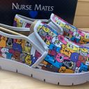 Nurse Mates Adela Multi Pets Print Slip On Sz 8 Photo 1