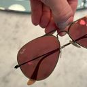 Ray-Ban Aviator Flash Lenses Red Mirror Unisex Aviator  Sunglasses RB3025 167/2K 55-14 Photo 1