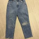 Abercrombie & Fitch Ambercrombie & Fitch Curve Love the 90’s Straight Ultra High Rise Jeans Photo 0