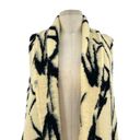 Rory Beca  Cream & Black Bird Print Sweater Knit Vest Size Small Photo 1