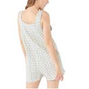 Urban Outfitters Floral White Denim Overalls Shortall Shorts S Photo 2