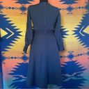 American Vintage VTG 60’s Mod style Dress. Long Sleeve. Lace Waist & Arms. U Neckline. Small. Photo 4