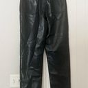 Wilfred NEW Aritzia  The Melina High-waisted Vegan Leather Pants Black Photo 7