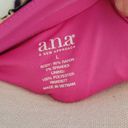 a.n.a  tropical strapless blouson dress size large Photo 5